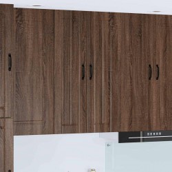 Sonata H Горен кухненски шкаф Кафяв дъб 60 x 31 x 100 см Инженерно дърво - Bucătării modulare
