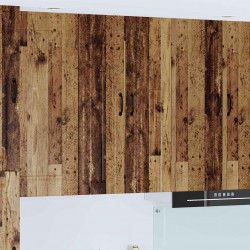 Sonata H Горен кухненски шкаф с рафт Старо дърво 60 x 31 x 100 см - Bucătării modulare
