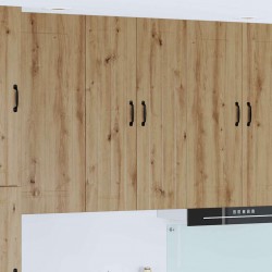 Sonata H Горен кухненски шкаф Дъб 60 x 31 x 100 см Инженерно дърво - Bucătării modulare