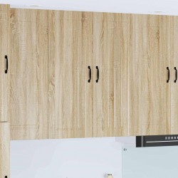 Sonata H Горен кухненски шкаф с рафт Сонома дъб 80 x 31 x 100 см - Bucătării modulare