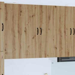 Sonata H Горен кухненски шкаф Дъб 80 x 31 x 100 см Инженерно дърво - Bucătării modulare
