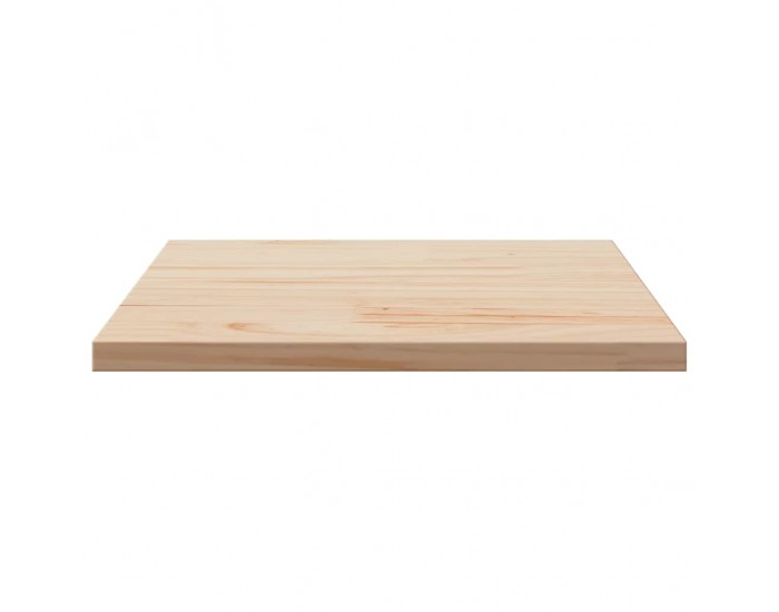 Sonata H Плот за маса, 50x50x1,7 см, квадратен, бор масив
