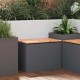 Sonata H Градинска пейка Антрацит 60 x 40 x 43 см Стомана