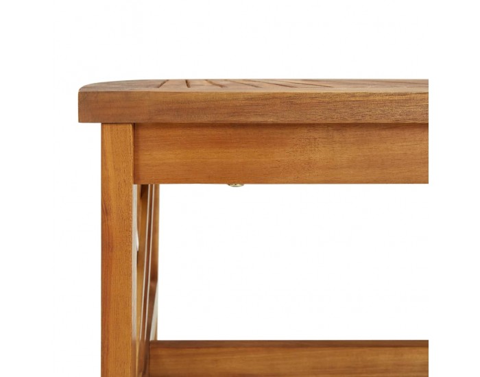 Sonata Set mobilier de grădină, 5 piese, lemn masiv de acacia