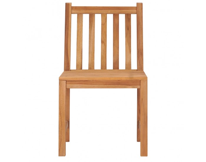 Sonata H Градински комплект за хранене, 5 части, 80x80 см, масивно тиково дърво