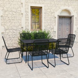 Sonata H Градински трапезен комплект, 7 части, полиратан и стъкло - Seturi pentru exterior