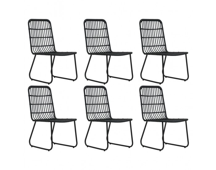 Sonata H Градински трапезен комплект, 7 части, полиратан и стъкло