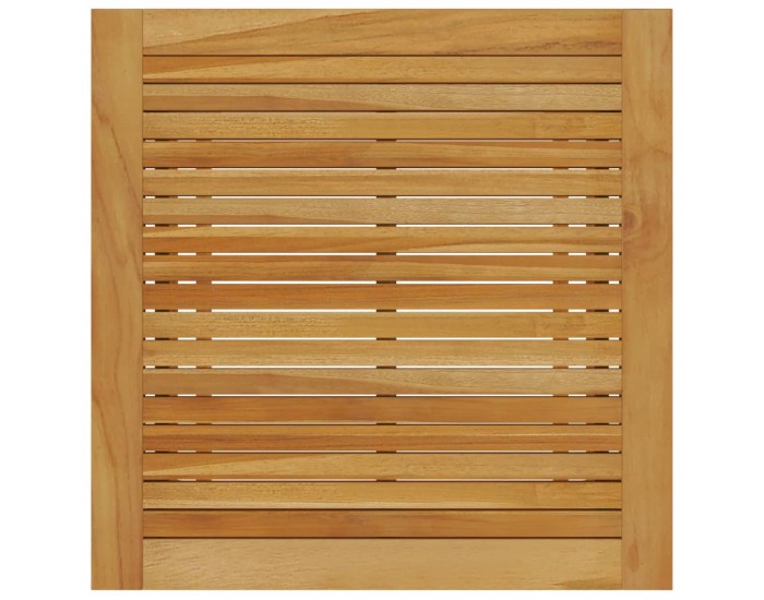 Sonata H Градински трапезен комплект, 3 части, сив