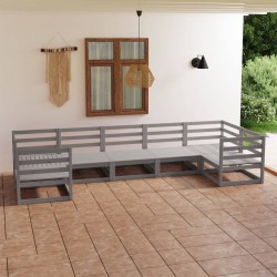 Sonata H Градински лаундж комплект, 7 части, бор масив - Seturi pentru exterior