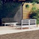 Sonata Set mobilier grădină cu perne antracit, 5 piese, lemn de pin