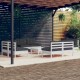 Sonata Set mobilier grădină cu perne, 5 piese, antracit, lemn de pin