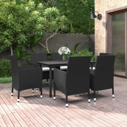 Sonata H Градински комплект с възглавници 7 части полиратан и стъкло - Seturi pentru exterior