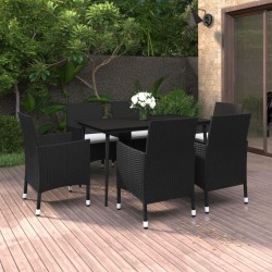 Sonata H Градински комплект с възглавници 7 части полиратан и стъкло - Seturi pentru exterior