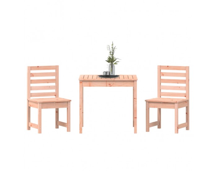 Sonata H Градински бистро комплект от 3 части, дугласко дърво масив