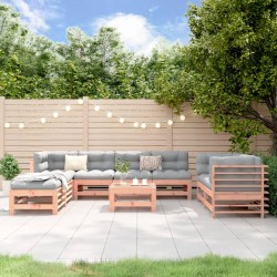 Sonata H Градински лаундж комплект, 9 части, дугласко дърво масив - Seturi pentru exterior