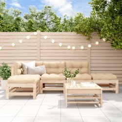 Sonata H Градински лаундж комплект, 6 части, бор масив - Seturi pentru exterior