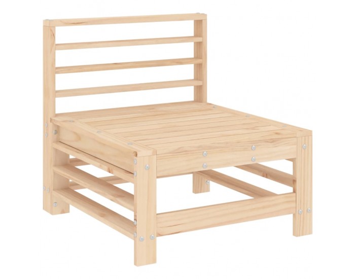 Sonata Set mobilier relexare de grădină, 6 piese, lemn masiv de pin