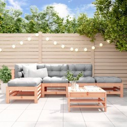 Sonata H Градински лаундж комплект, 6 части, дугласко дърво масив - Seturi pentru exterior