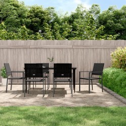 Sonata H Градински трапезен комплект от 7 части полиратан и стомана - Seturi pentru exterior