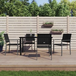 Sonata H Градински трапезен комплект от 5 части полиратан и стомана - Seturi pentru exterior