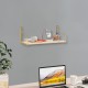 Стенен рафт Muurame 40x14x17 см Златен []
