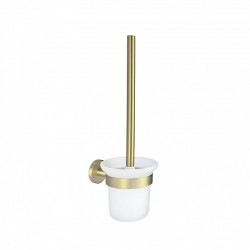LUSSO BRUSH GOLD ЧЕТКА ЗА ТОАЛЕТНА ЧИНИЯ 3694BG - Baie