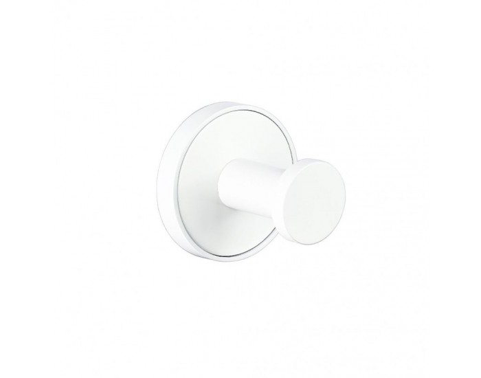 LUSSO WHITE MATT ЕДИНИЧНА ЗАКАЧАЛКА 3653-1WM