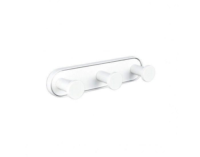 LUSSO WHITE MATT ТРОЙНА ЗАКАЧАЛКА 3653-3WM