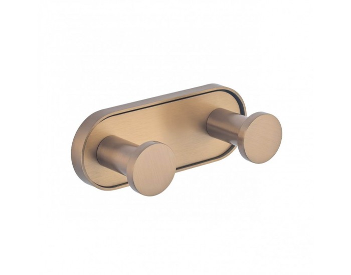 LUSSO ЧЕТКА ROSE GOLD ДВОЙНА ЗАКАЧАЛКА 3653-2BRG