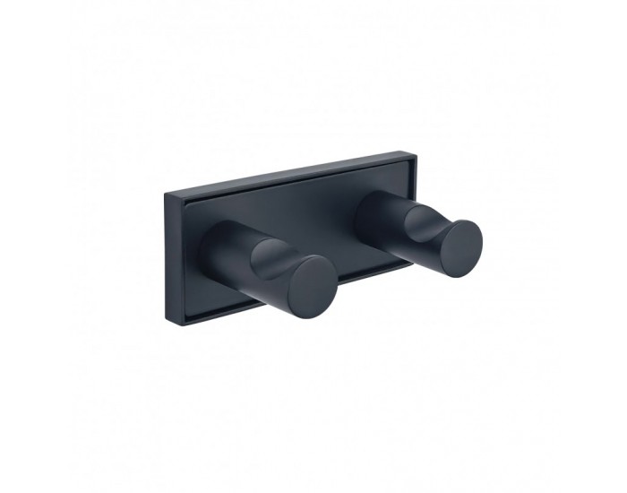 MODENA BLACK MATT ДВОЙНА ЗАКАЧАЛКА 3853-2BM