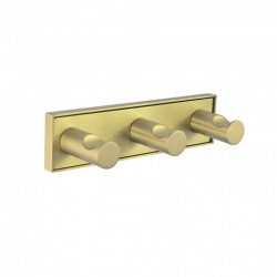 MODENA BRUSH GOLD ТРОЙНА ЗАКАЧАЛКА 3853-3BG - Baie