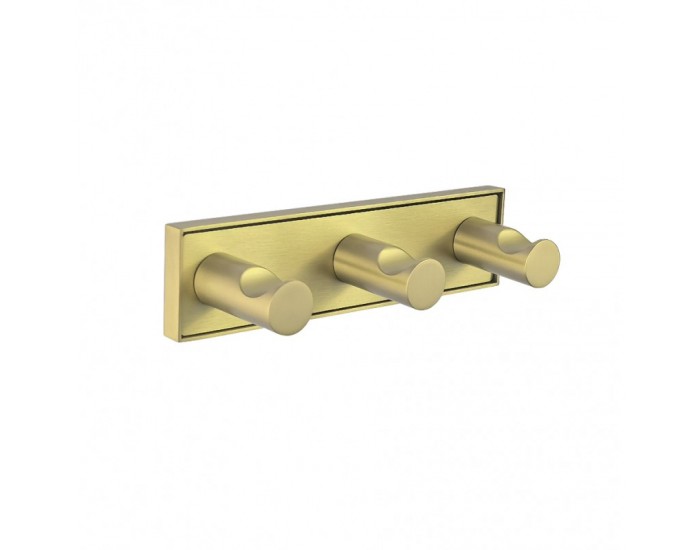 MODENA BRUSH GOLD ТРОЙНА ЗАКАЧАЛКА 3853-3BG