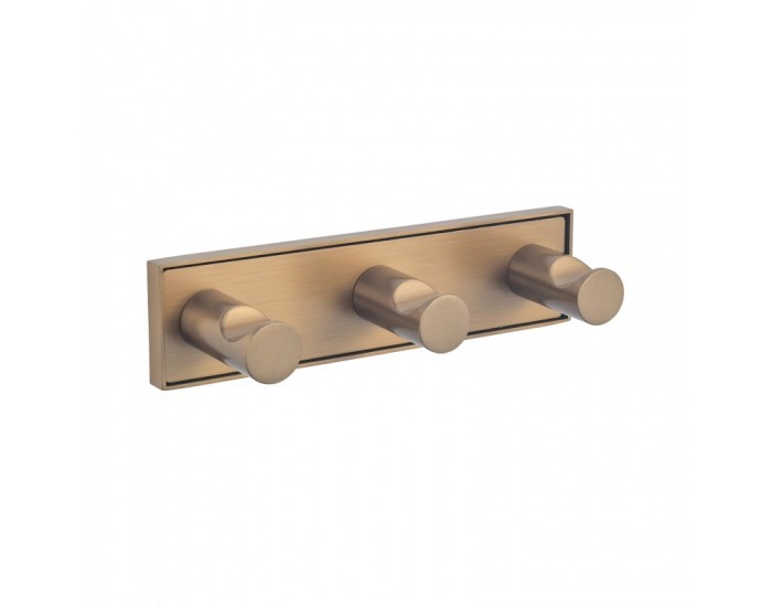 MODENA ЧЕТКА ROSE GOLD ТРОЙНА ЗАКАЧАЛКА 3853-3BR
