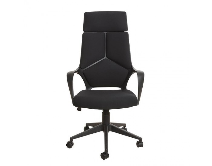 Директорски стол Force Black, текстил, Tilt механизъм, до 120 kg, черен