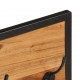 Sonata H Стенна закачалка за дрехи 90x1x35 см масивна акация и желязо