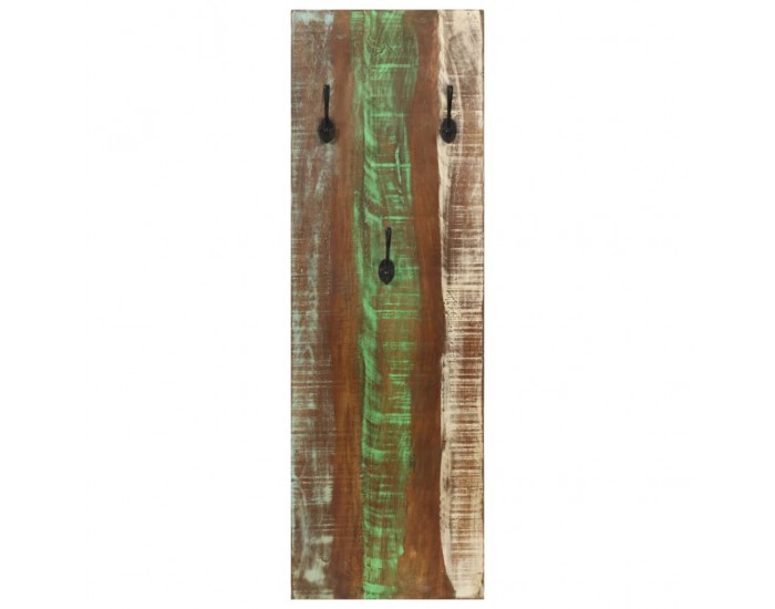 Sonata H Закачалки за стена, 2 бр, 36x3x110 см, регенерирано дърво масив