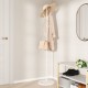 Sonata H Закачалка за връхни дрехи бяла 177 см прахово боядисано желязо