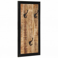 Sonata H Закачалка за палта 40x2x80 cm Масивна груба дървесина Манго - Cuiere