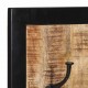 Sonata H Закачалка за палта 40x2x80 cm Масивна груба дървесина Манго