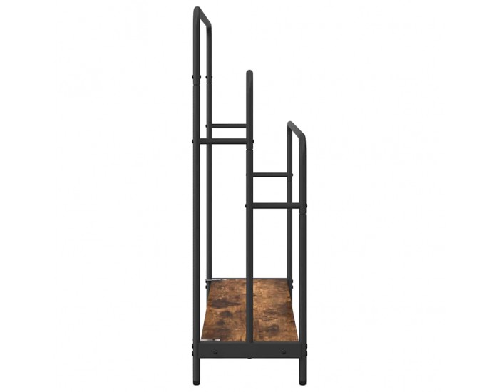 Sonata H Стойка за дрехи Опушен дъб 90 x 30 x 100.5 cm Инженерно дърво