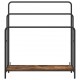 Sonata H Стойка за дрехи Опушен дъб 90 x 30 x 100.5 cm Инженерно дърво