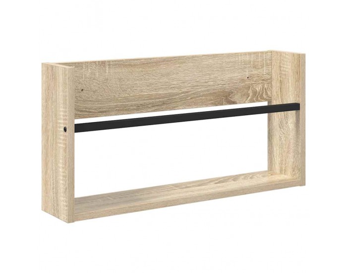 Sonata H Етажерка за списания с рафт 2 pcs Сонома дъб 60 x 12 x 30 см