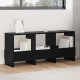 Sonata H Етажерка за списания Черния дъб 102 x 30 x 45 см