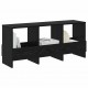 Sonata H Етажерка за списания Черния дъб 102 x 30 x 45 см