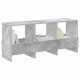 Sonata H Етажерка за списания Циментено сиво 102 x 30 x 45 см