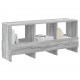 Sonata H Етажерка за списания Сив Сонома 102 x 30 x 45 см