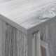 Sonata H Етажерка за списания Сив Сонома 102 x 30 x 45 см