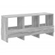 Sonata H Етажерка за списания Сив Сонома 102 x 30 x 45 см