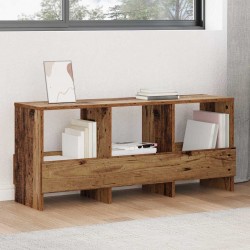 Sonata H Етажерка за списания Старо дърво 102 x 30 x 45 см - Ștergătoare și suporturi pentru umbrele