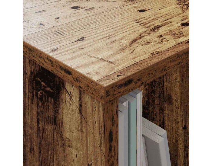 Sonata H Етажерка за списания Старо дърво 102 x 30 x 45 см